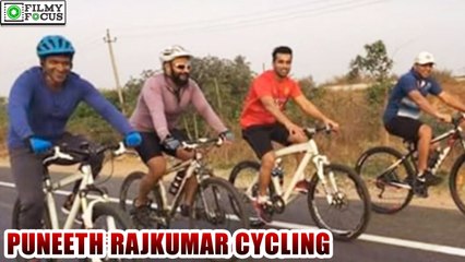 Puneeth Rajkumar taken for a ride | filmyfocus.com