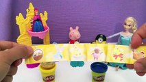 Surprise eggs opening with Frozen Elsa, Frozen Anna, Minions, Peppa Pig