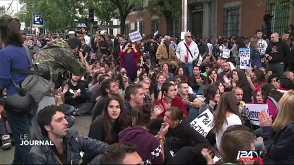 "Nuit Debout": le mouvement de protestation s'étend à Bruxelles
