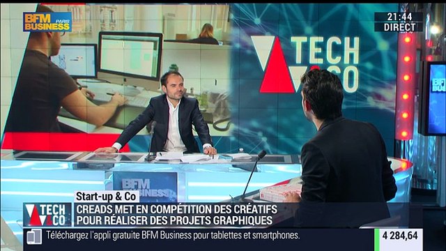 Start-up & Co: Creads, la plateforme aux 50 000 créatifs freelances - 06/04