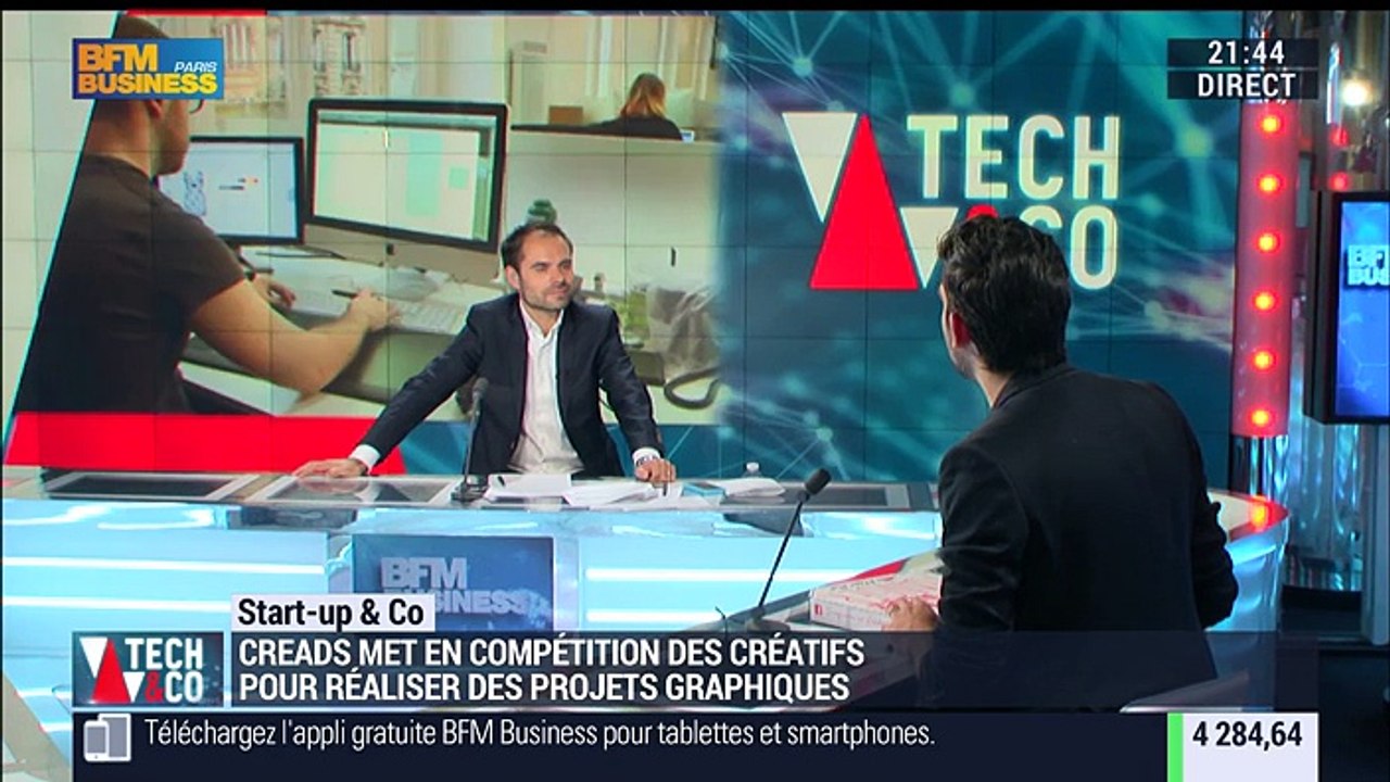 Start-up & Co: Creads, la plateforme aux 50 000 créatifs freelances - 06/04