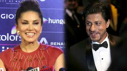 (Video) Sunny Leone Talks About Shahrukh Khan | Raees | GIMA 2016
