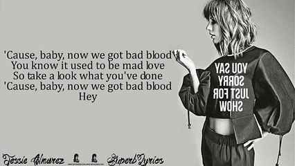 Taylor Swift - Bad Blood Lyrics