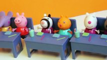 Peppa Pig Classroom Playset Play Doh Learn Numbers Peppa Pig School House Part 1