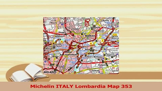 PDF Michelin ITALY Lombardia Map 353 Read Online