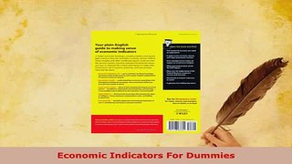 Download  Economic Indicators For Dummies PDF Full Ebook