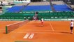 ATP - Monte-Carlo Rolex Masters 2016 - Roger Federer à pied d'oeuvre sur la terre battue de Monte-Carlo