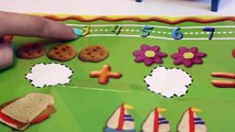 Peppa Pig Classroom Learn To Count with Play Doh Numbers Learn Numbers 1 to 10 Playdough Part 1