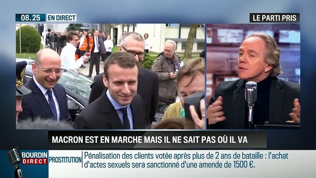 Le parti pris d'Hervé Gattegno : Emmanuel Macron est en marche mais il ne sait pas où il va – 07/04