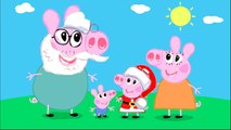 Navidad con Peppa Pig /coloreando disfraces de navidad (Parodia) Cartoon Versión