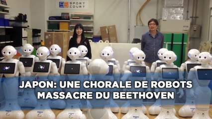Japon: Une chorale de robots massacre du Beethoven