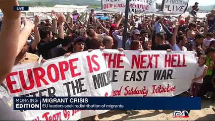 04/07: EU leaders seek redistribution of migrants