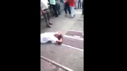 Soyguncuyu Dövüp Ateşe Verdiler