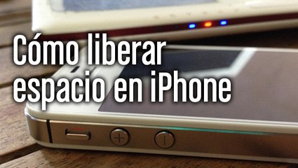 Cómo liberar espacio en iPhone sin borrar nada
