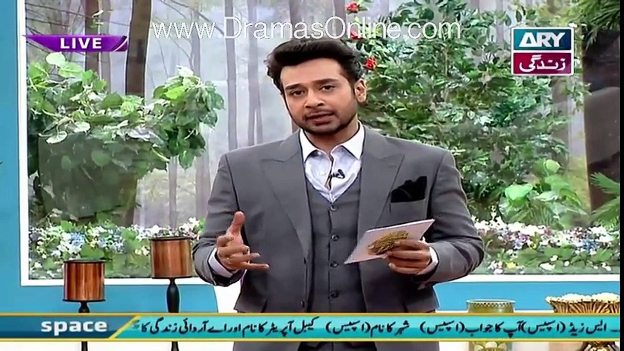 Salam Zindai With Faisal Qureshi - 7th April 2016 - Part 1