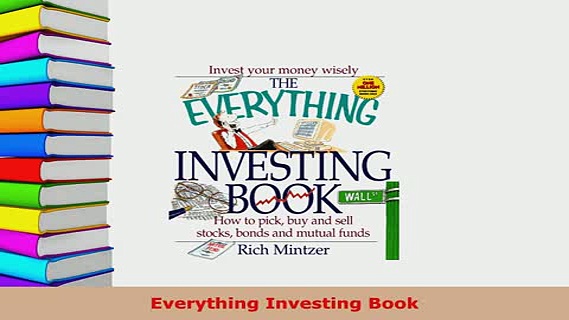 PDF  Everything Investing Book PDF Online