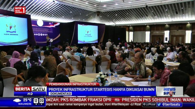Kadin Indonesia Berharap Swasta Terlibat Proyek Infrastruktur Strategis