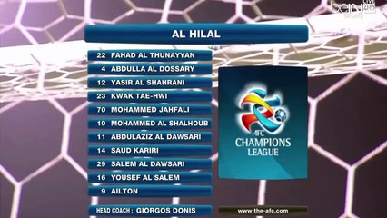 ملخص مباراة الهلال والجزيرة الاماراتي 1-0 ( دوري ابطال اسيا 2016 ) HD -   الزعيم السعودي 1-0 العنكبوت الجزراوي