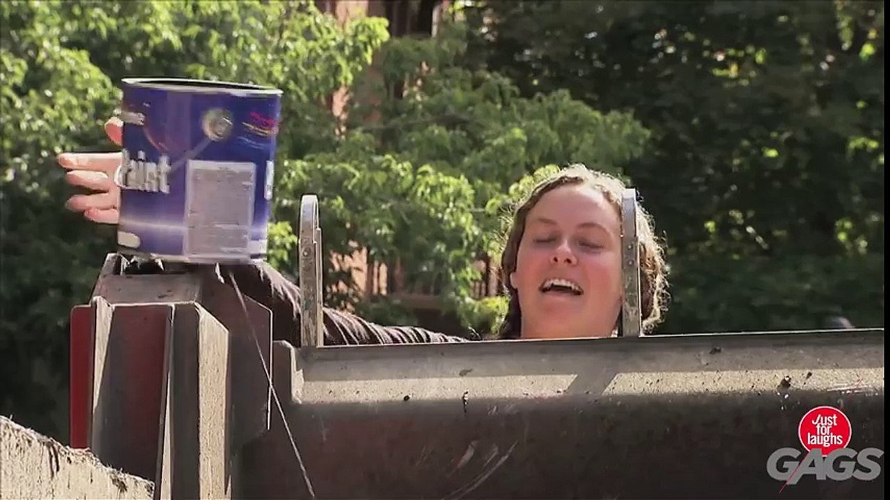 Absurd Messy Paint Prank