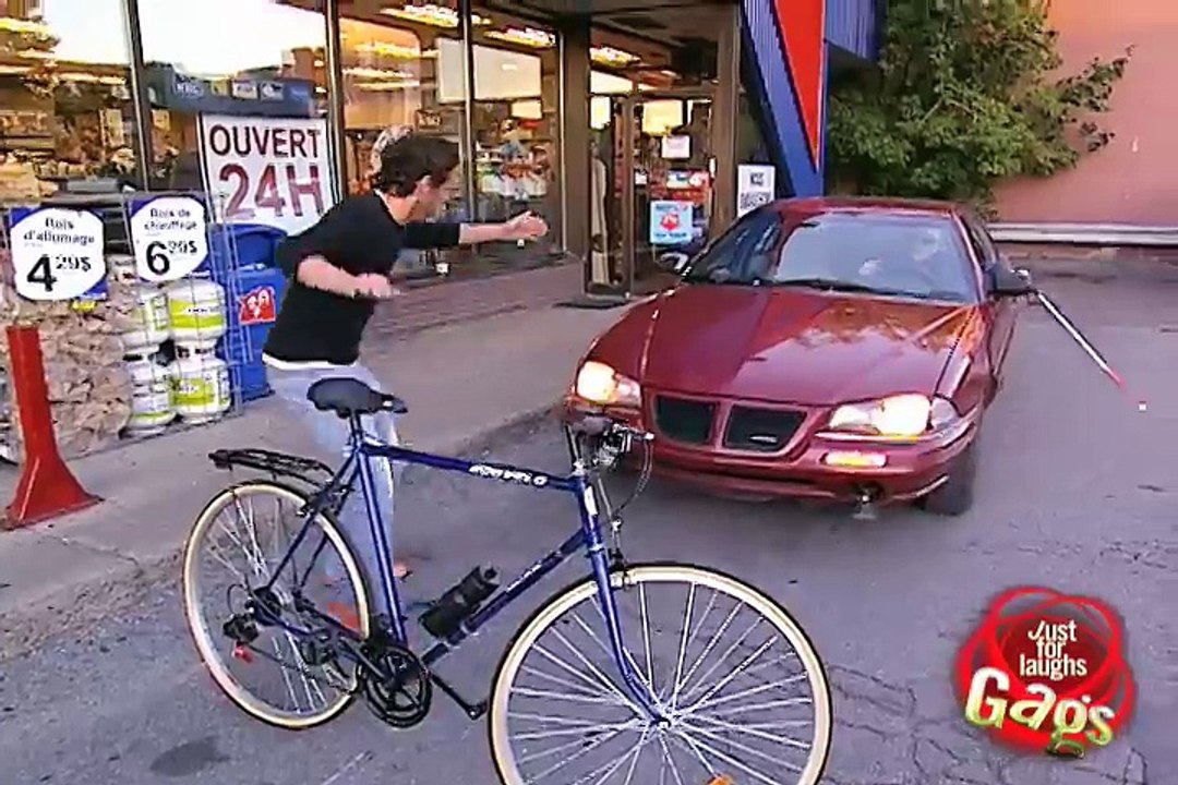 Blind driver prank