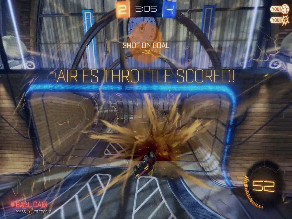 {Rocket League} Comeback of the Week - Down 0-4 Ranked 1v1 - Air es throttle (DocuTäge)