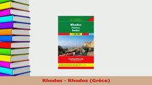 PDF  Rhodes  Rhodos Grèce Read Full Ebook