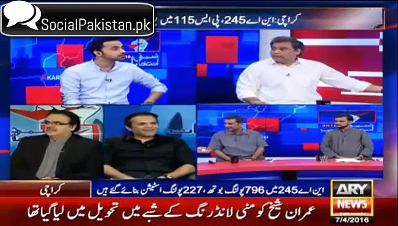 Ali Zaiddi give Waseem Badami a jaw breaking reply on PTI candidate issue