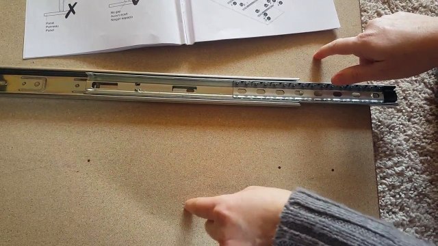 Dawson 4 Drawer Filing Cabinet Install Sliders Video Dailymotion