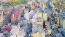 Şırnak'ta Tuzaklanan El Yapımı Patlayıcılar Kontrollü Şekilde İmha Edildi, Bina Çöktü