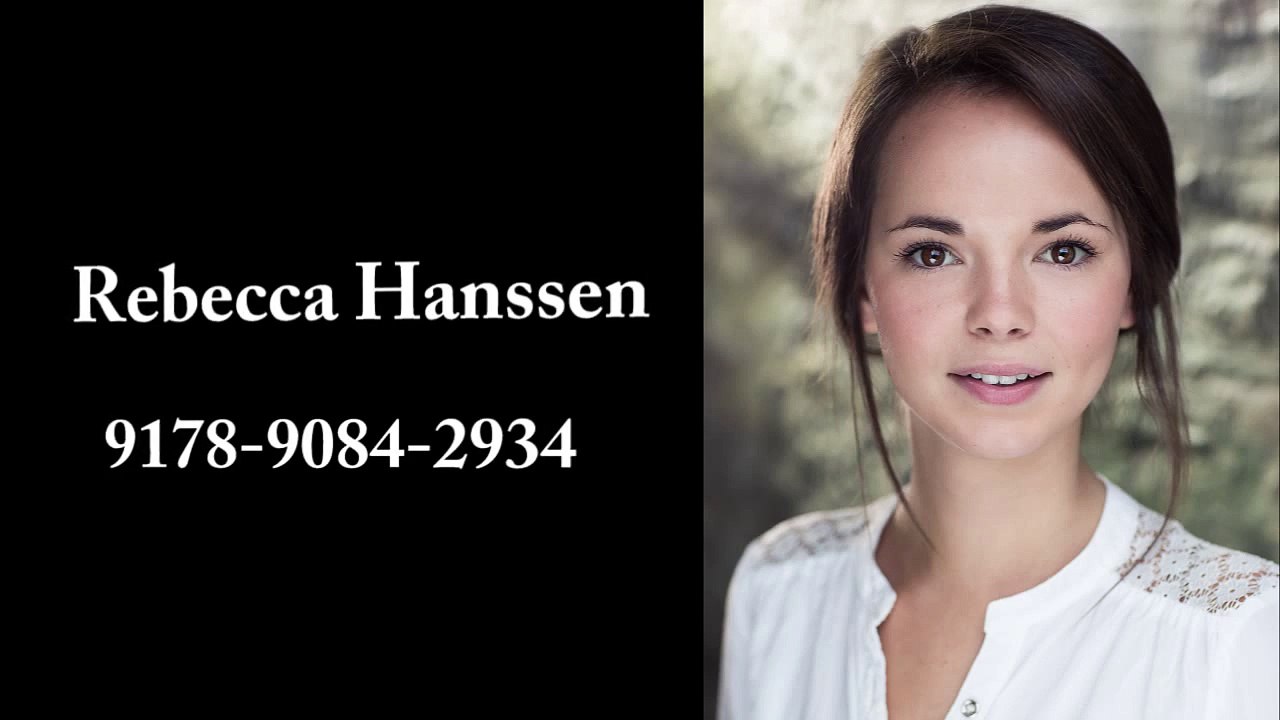 Rebecca Hanssen #Showreel 2016 @Simon_How @MrTomFitz @RebeccaHanssen