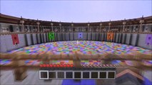 Minecraft Xbox 360 Map Showcase - Skittles Spleef