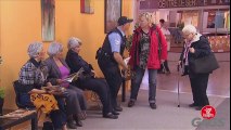 Jerk Cop Steals Old Lady's Seat