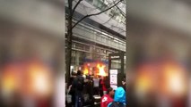 Levallois-Perret  des jeunes mettent le feu à leur lycée pendant la manifestation