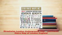 PDF  Streetwise London Underground Map  Laminated Metro Map of London England Read Full Ebook