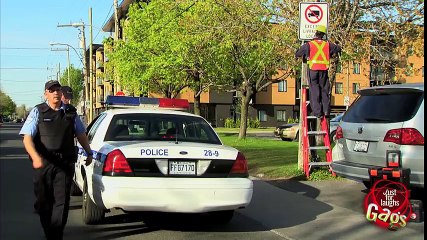 Policeman Drops Gun and Shoots Worker Prank