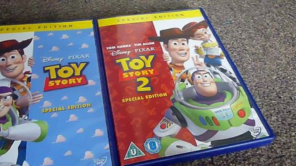Toy Story And Toy Story 2 (UK) DVD Unboxing