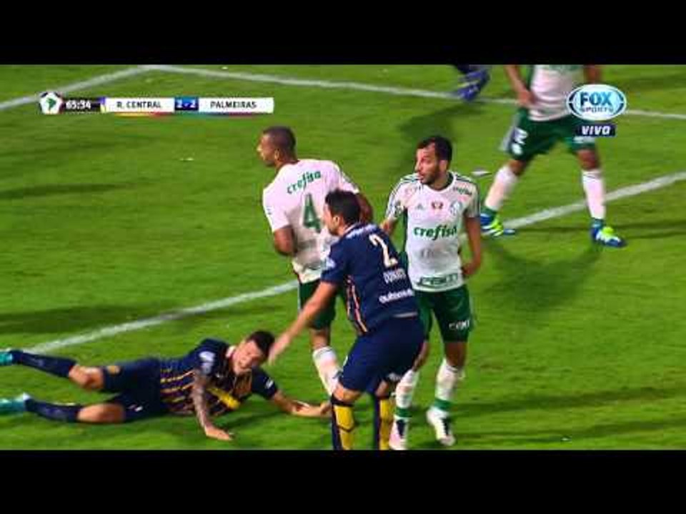 GOL: R. Central 3-2 Palmeiras