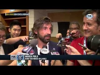 Las primeras palabras de Pirlo