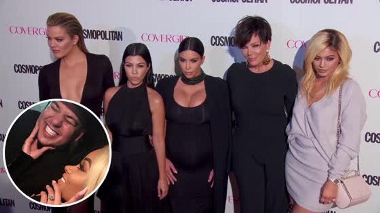 Die Kardashian Familie glaubt nicht, dass Rob und Chyna heiraten werden