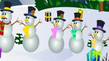 Finger Family Epic Battles Santa Vs Snowman   Finger Family Nursery Rhymes