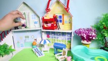 Peppa Pig Holiday Sunshine Villa Playset Peppa Pig Casa de Vacaciones Summer House Toy Videos Part 6