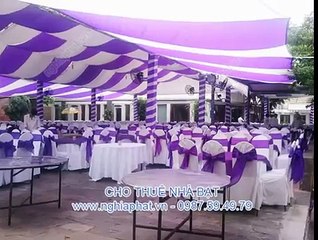 CHO THUÊ NHÀ BẠT KHÔNG GIAN TRONG ĐÁM CƯỚI NGOÀI TRỜI TẠI THỦ ĐỨC TPHCM