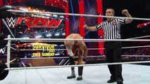 Reigns vs. Cesaro - WWE World Heavyweight Championship Tournament Quarterfinal׃ Raw, Nov., 16, 2015