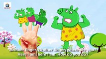 ♪ Finger Family Peppa Pig Hulk ♪ Nursery Rhymes For Children ♪ Kids Songs ♪
