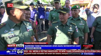 Dandim Makassar Konsumsi Narkoba Jenis Baru