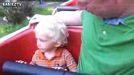 Baby's First Roller Coaster - Hilarious Reaction Of Scared Babies On Rollercoaster