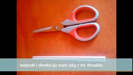jak zrobić trąbke ze słomki