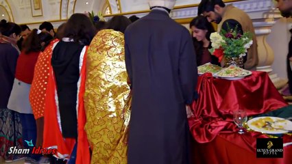 Desi come prepared to eat at Weddings By Sham Idrees​