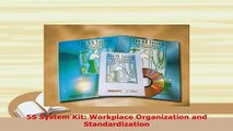 PDF  5S System Kit Workplace Organization and Standardization Read Full Ebook