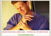 Rheumatic disease, its types & symptoms